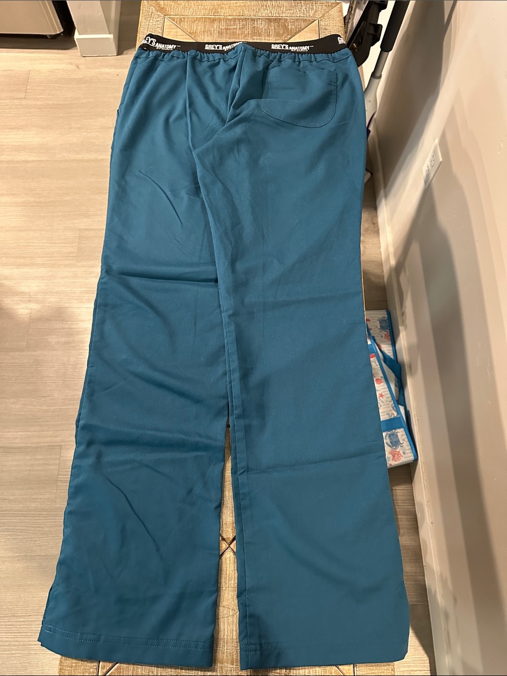 Women’s Grey’s Anatomy by Barco Teal scrub pants